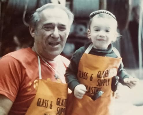 our-founder-as-a-child-with-his-grandfather